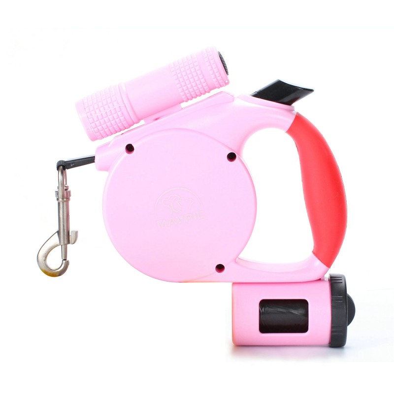 led retractable dog leash