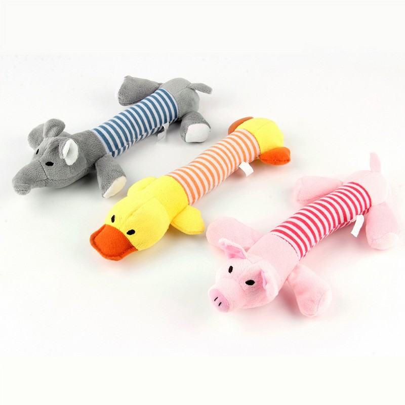 dog toy multiple squeakers