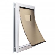 Extra Large Dog Door | Locking Dog Door | Dog Door with Slide-in Panel for Increased Security