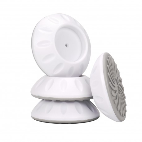 4 Pack Baby Gate Wall Protector, New Curved Design Nonslip Sturdy Stylish, Protect Walls & Doorways from Pet & Dog Gates