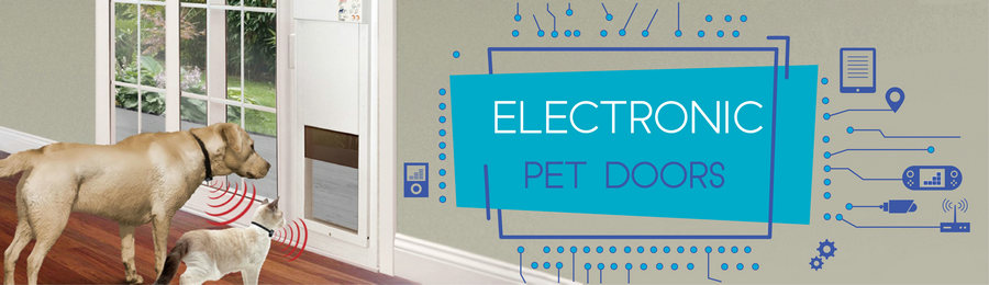 Buy Electronic Dog Door Automatic Dog Door In Bottom Price